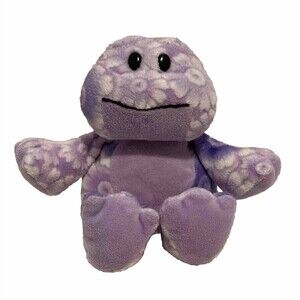 Ganz Purple Flower Frog Plush Stuffed Toy H8830